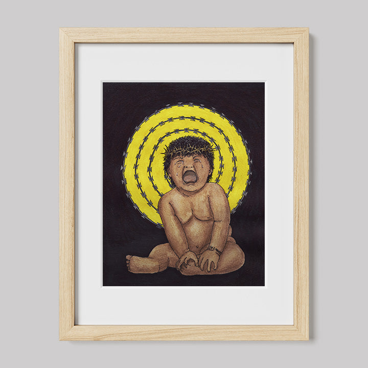 Border Baby Print-Drawings-nakedpastor