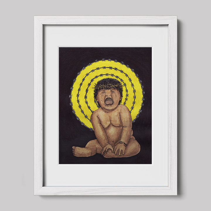 Border Baby Print-Drawings-nakedpastor