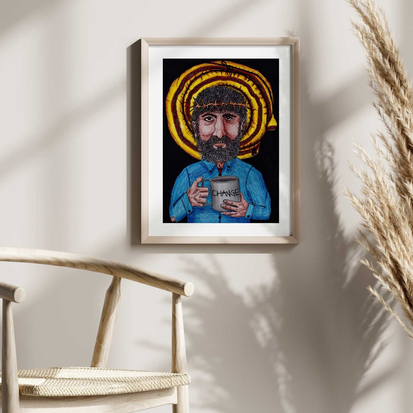 Change Image of Christ Print