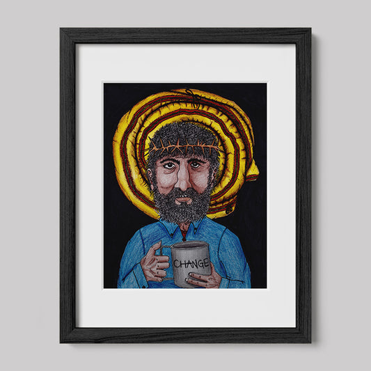 Change Image of Christ Print-Drawings-nakedpastor