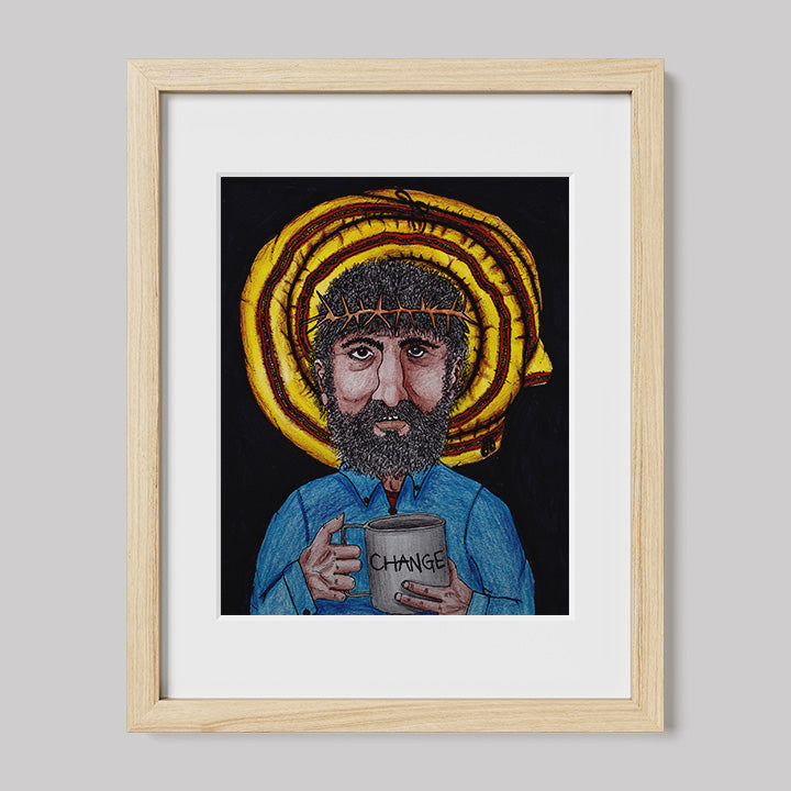 Change Image of Christ Print-Drawings-nakedpastor