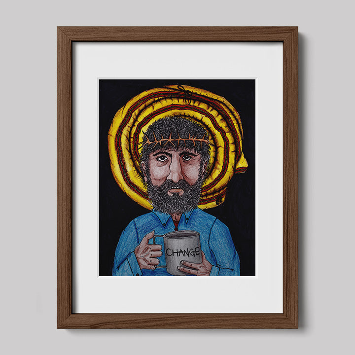 Change Image of Christ Print-Drawings-nakedpastor