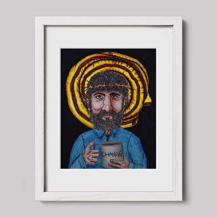 Change Image of Christ Print-Drawings-nakedpastor