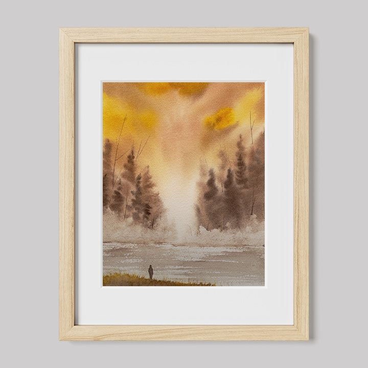 Come Sun Watercolor Print-Paintings-nakedpastor