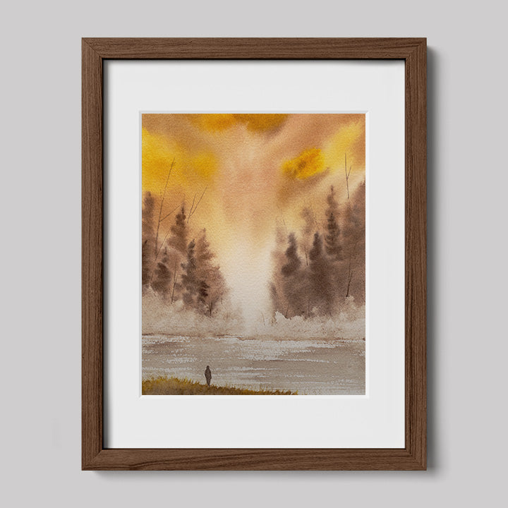 Come Sun Watercolor Print-Paintings-nakedpastor