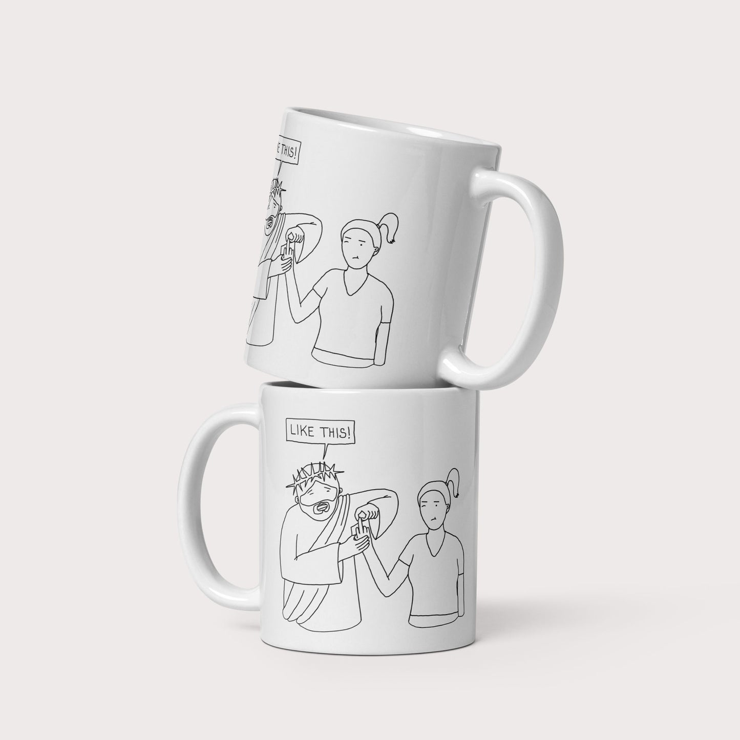 Spirituality and Defiance Like This Mug - by nakedpastor