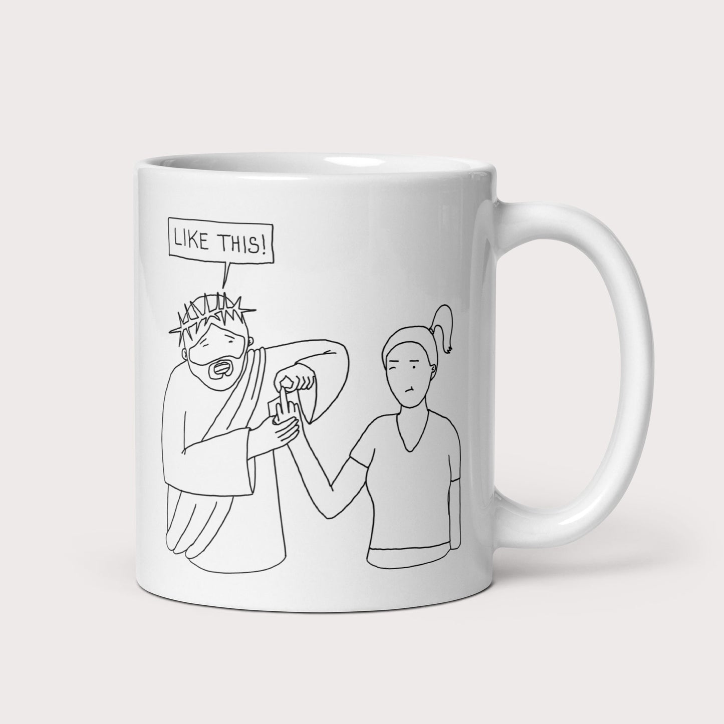 Spirituality and Defiance Like This Mug - by nakedpastor