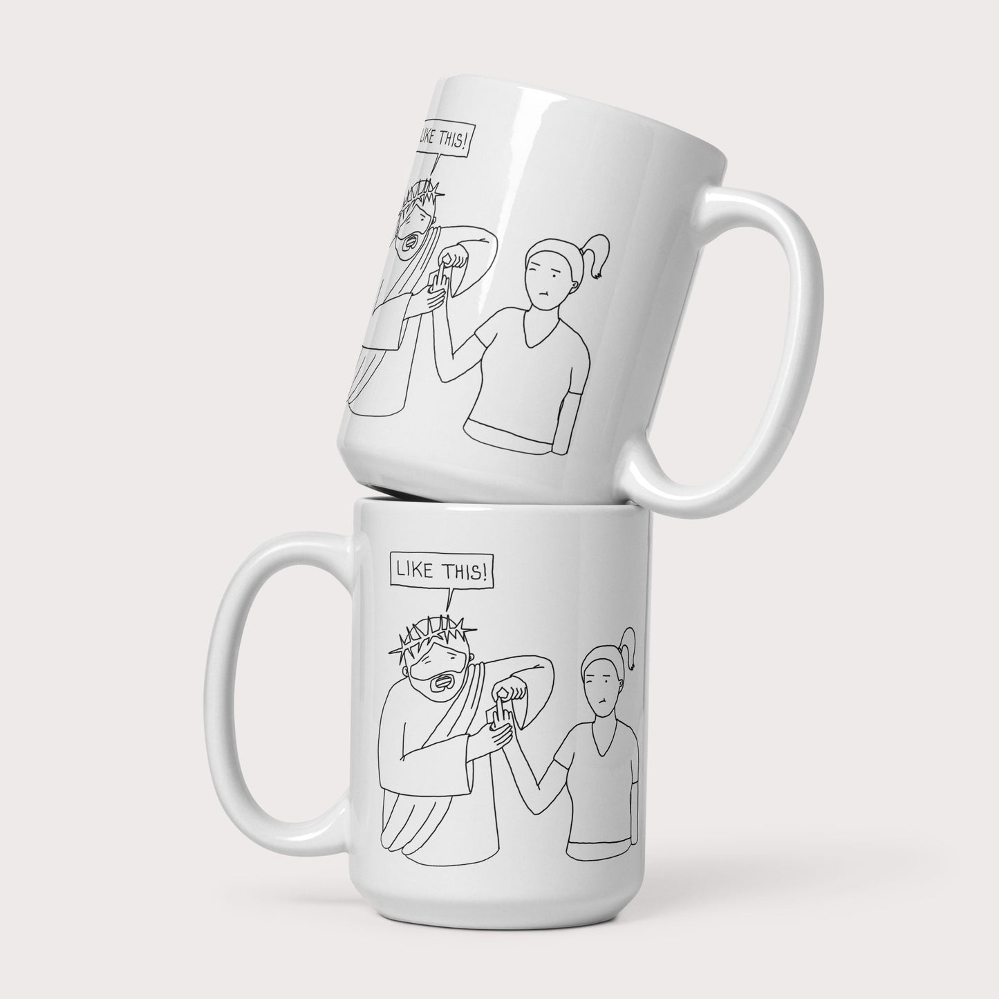 Spirituality and Defiance Like This Mug - by nakedpastor