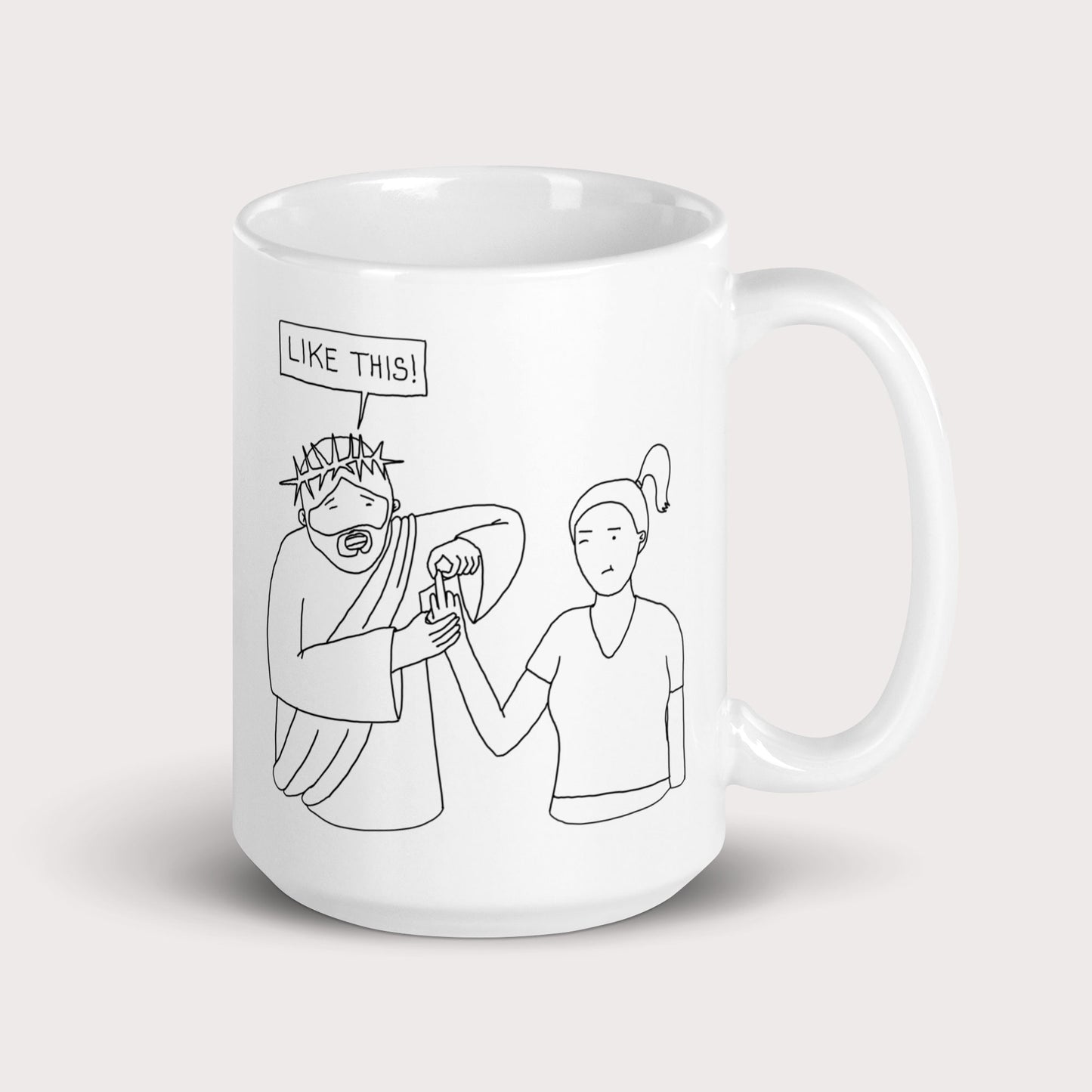 Spirituality and Defiance Like This Mug - by nakedpastor