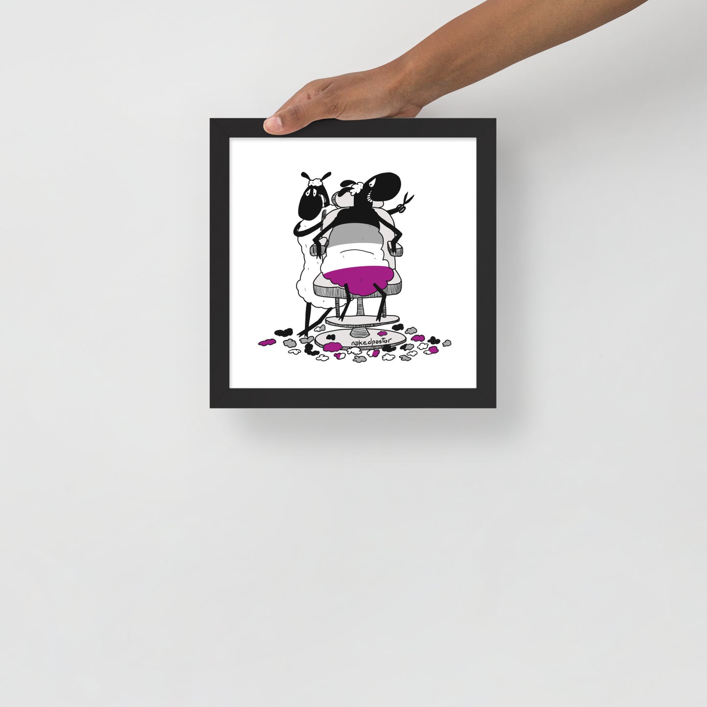 Haircut Cartoon Print - by nakedpastor