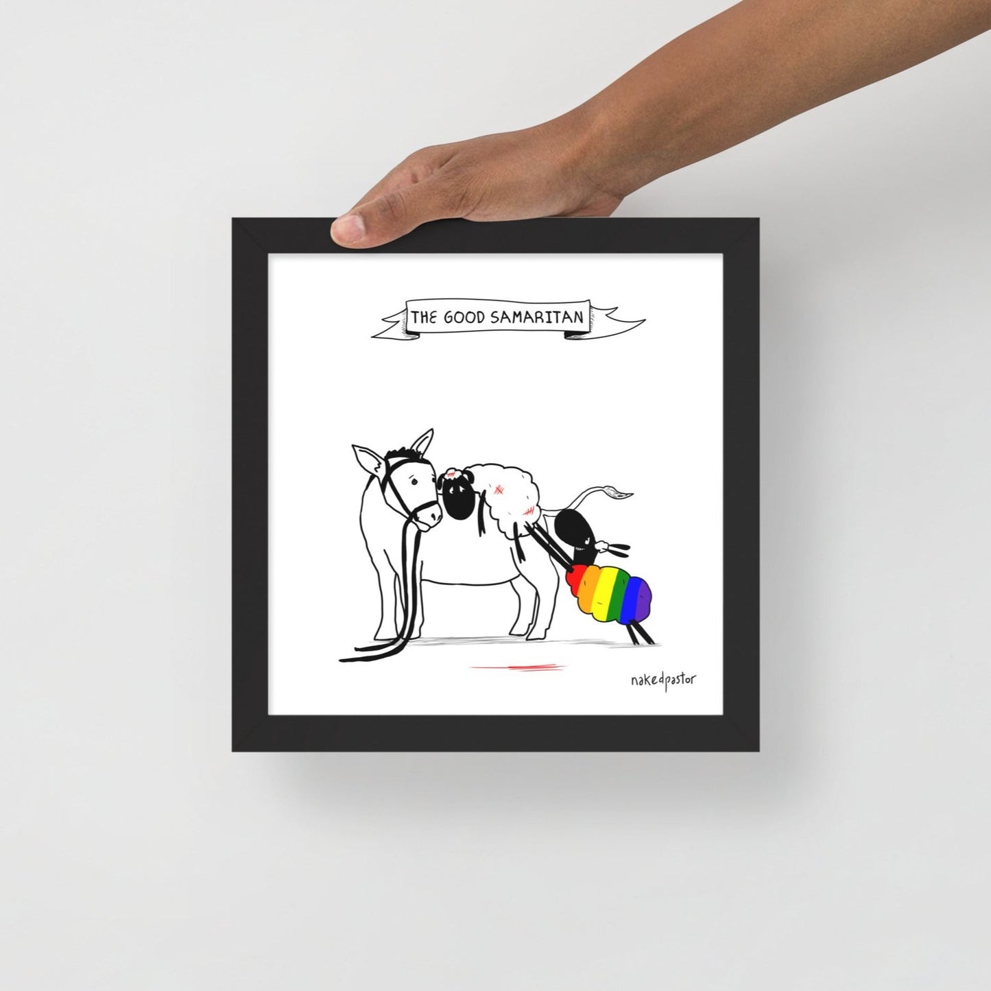 Good Samaritan Print-nakedpastor