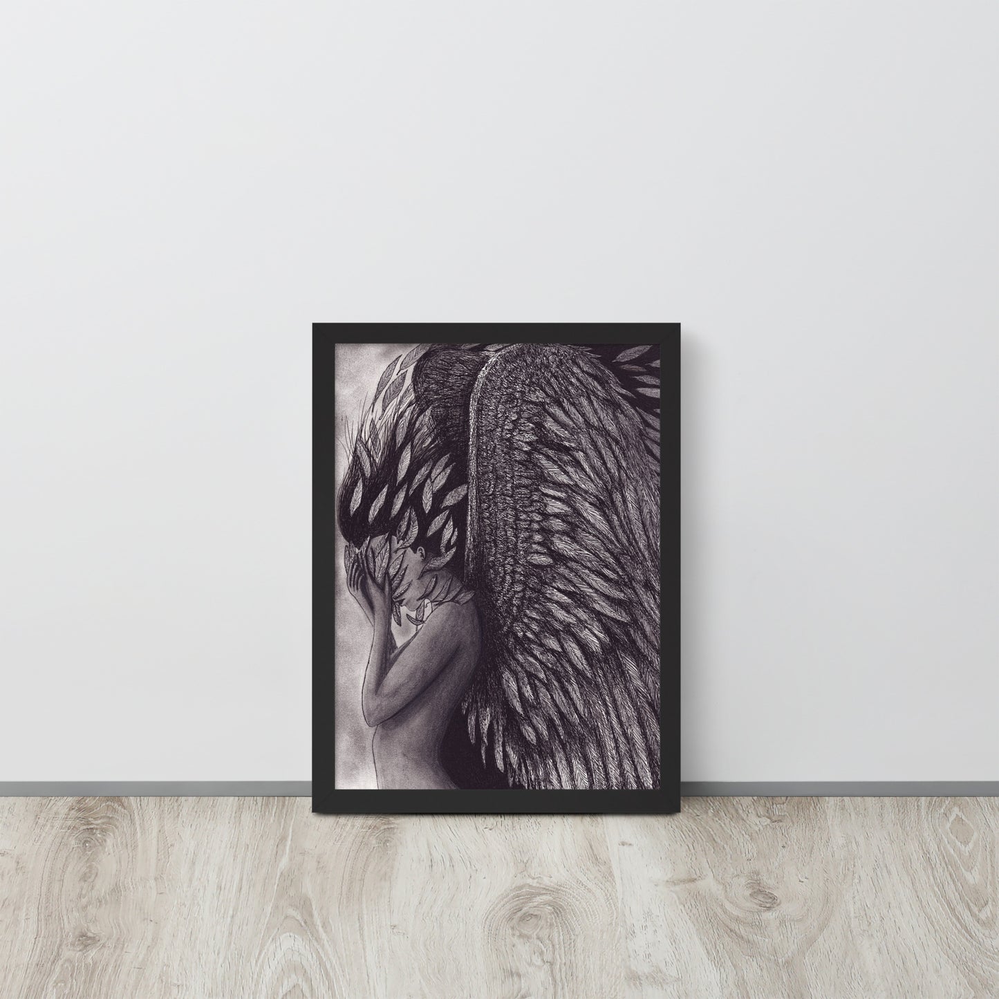 Sophia Angel Print - by nakedpastor
