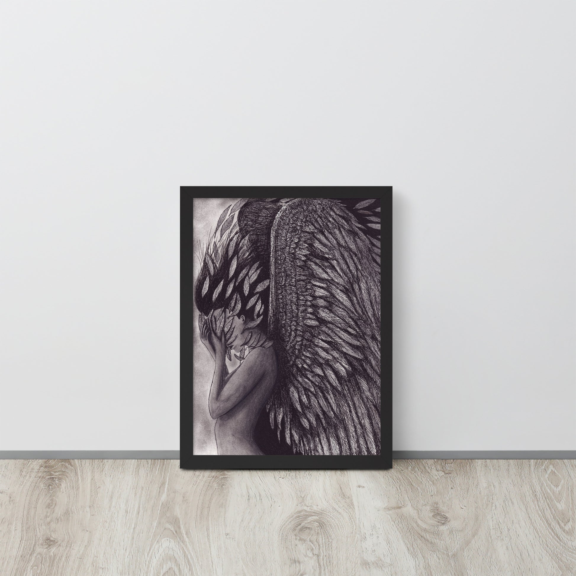 Sophia Angel Print - by nakedpastor