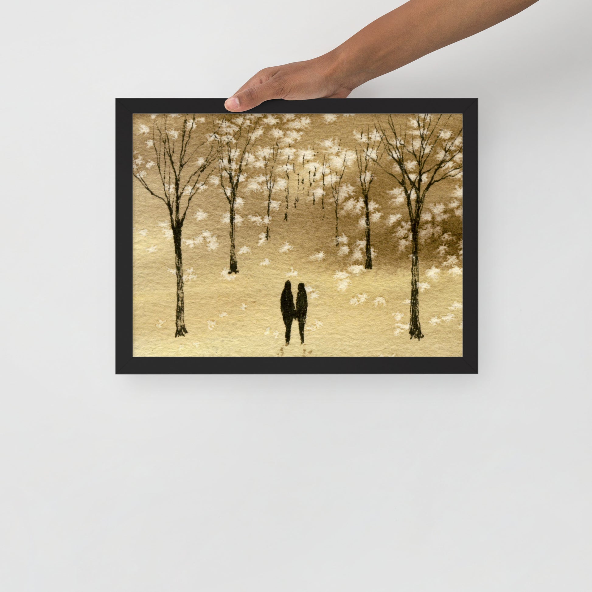 Together in the Midst of Life Watercolor Print - by nakedpastor