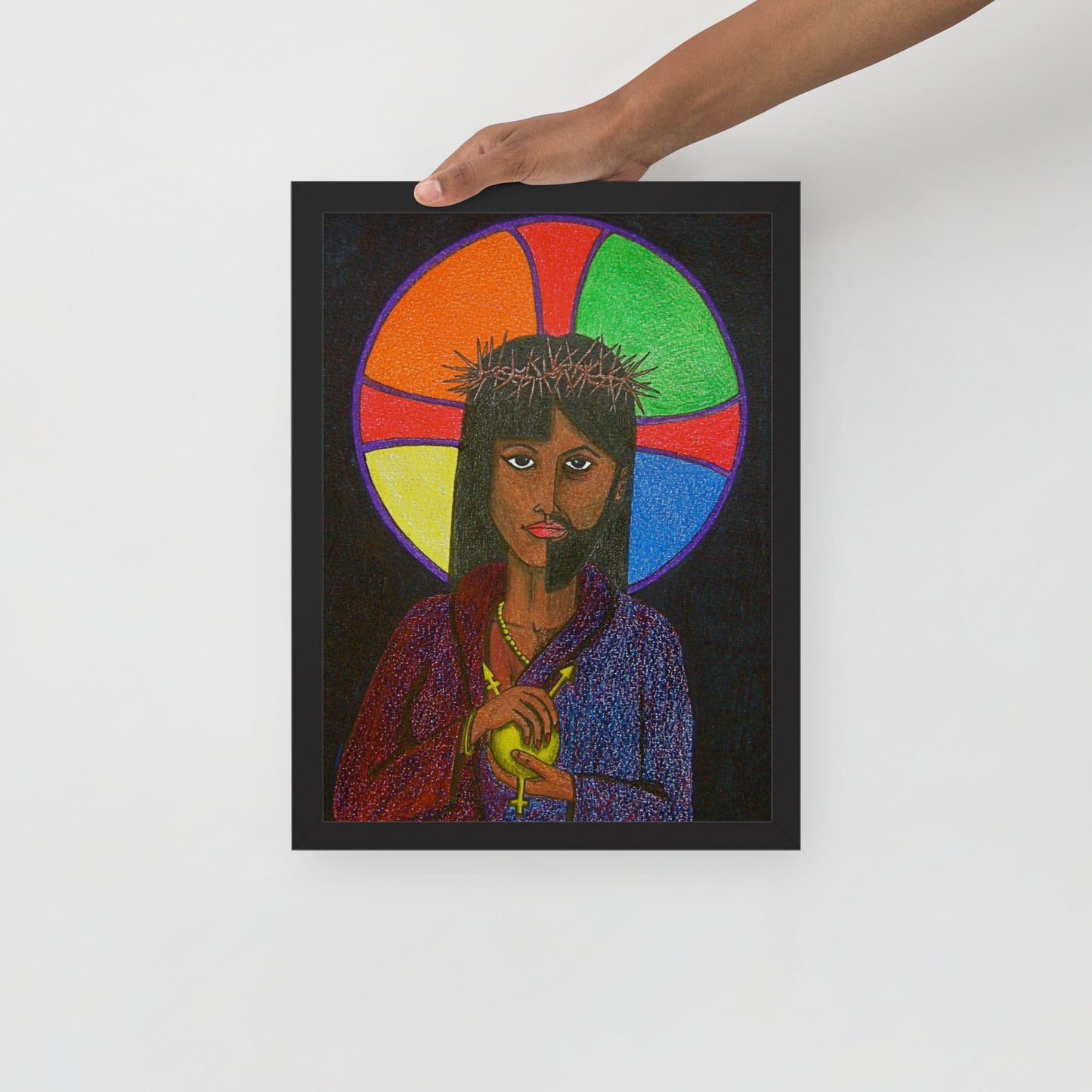 Neither Image of Christ Print - by nakedpastor