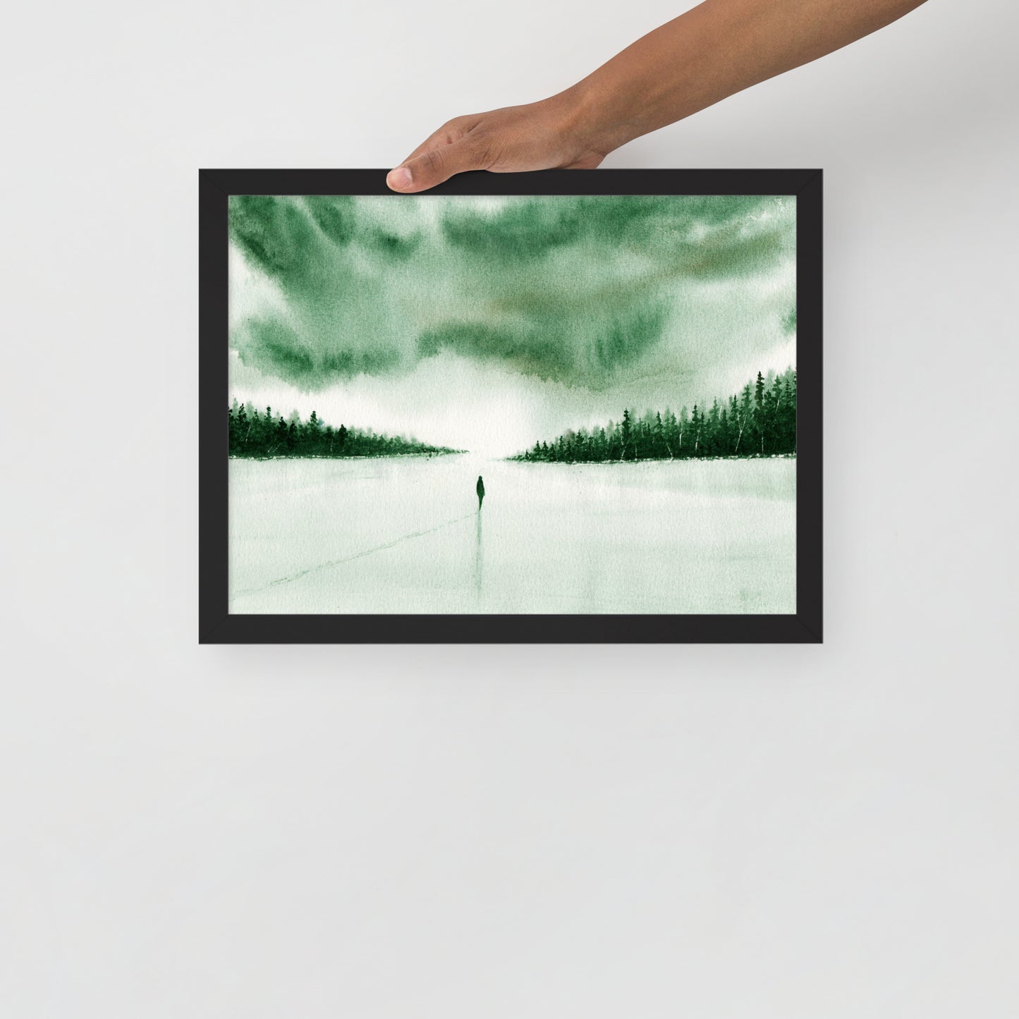 My Path Is Mine Watercolor Print