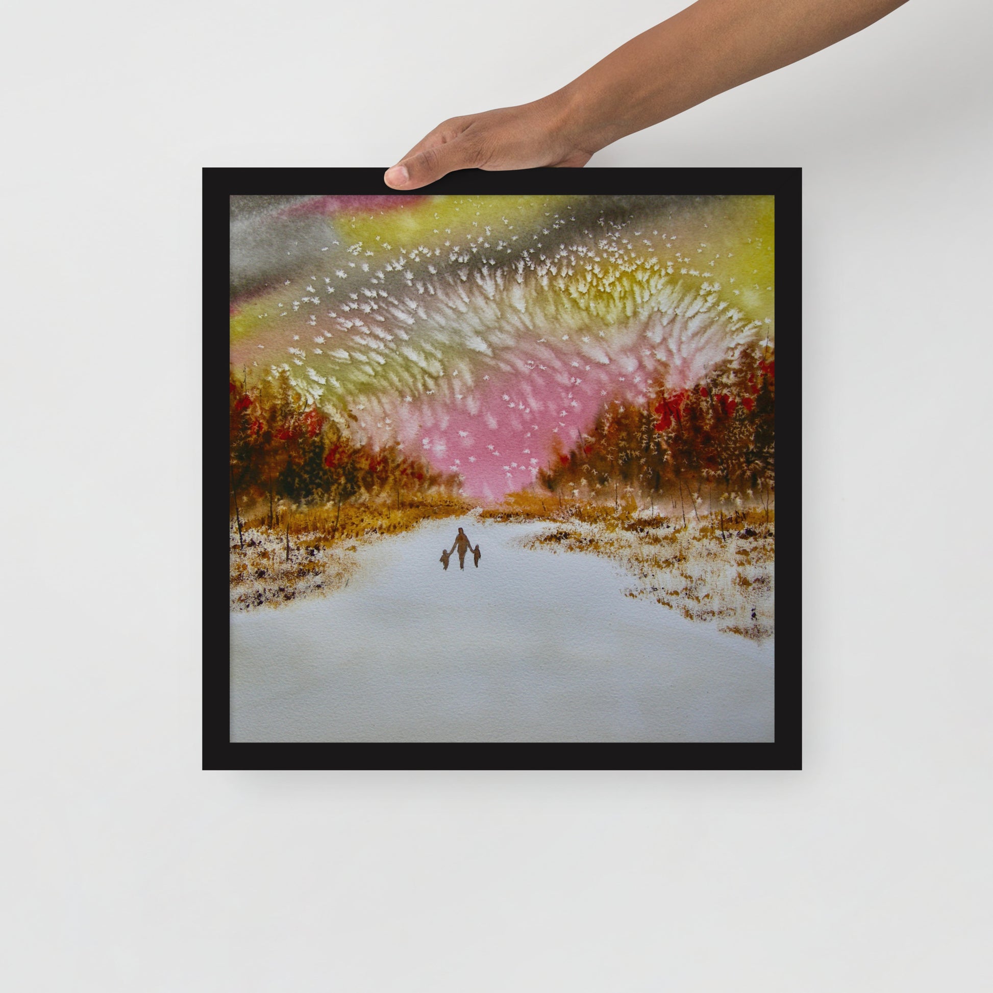 Together We Will Watercolor Print - by nakedpastor