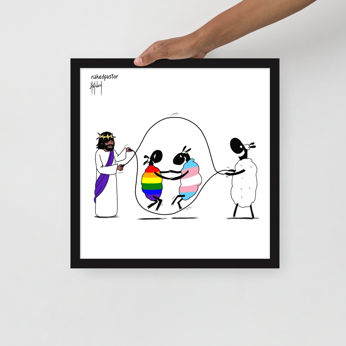 Skipping Print - by nakedpastor