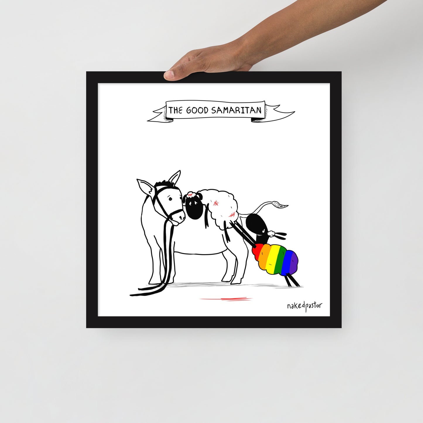 Good Samaritan Print-nakedpastor