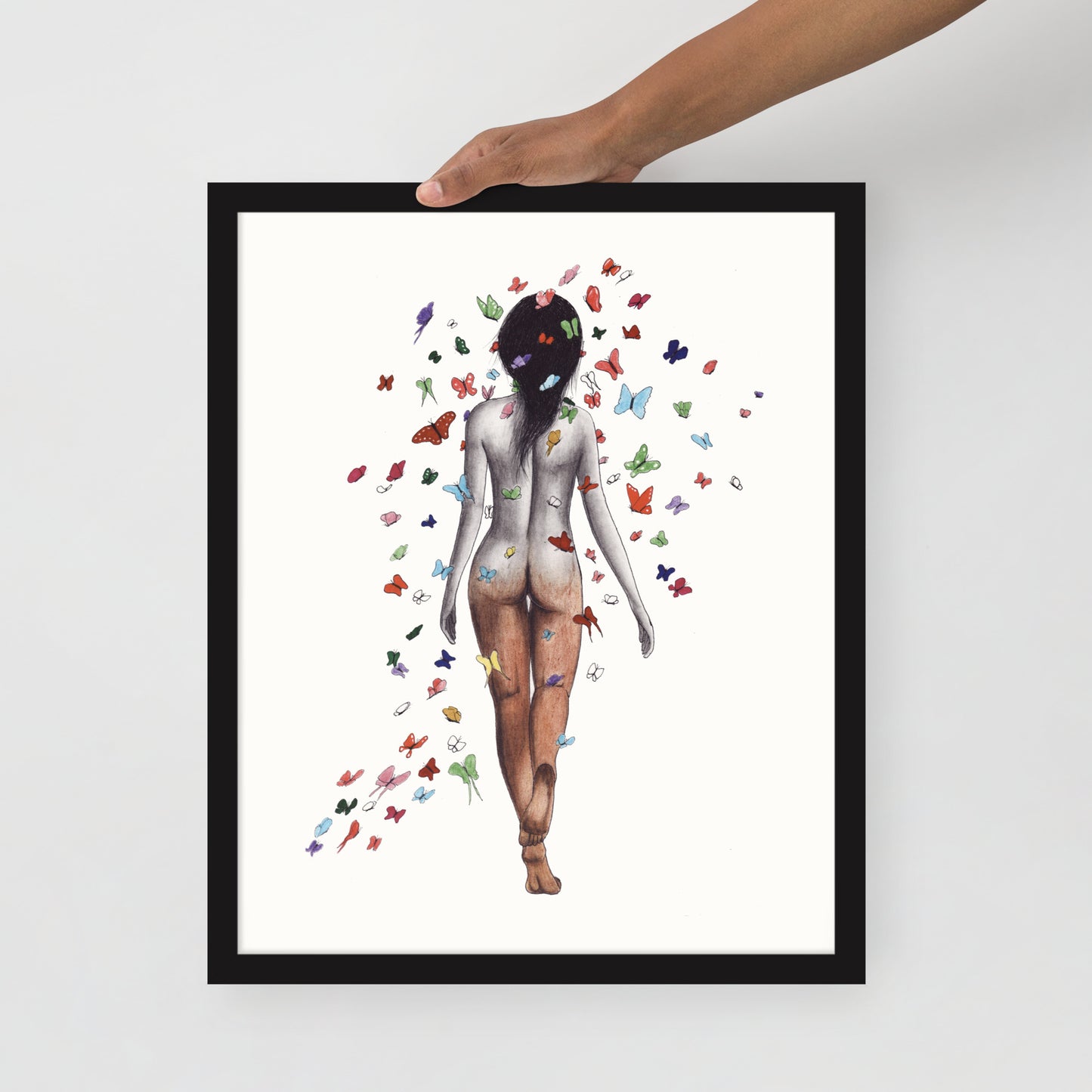 Sophia Metamorphosis Print - by nakedpastor