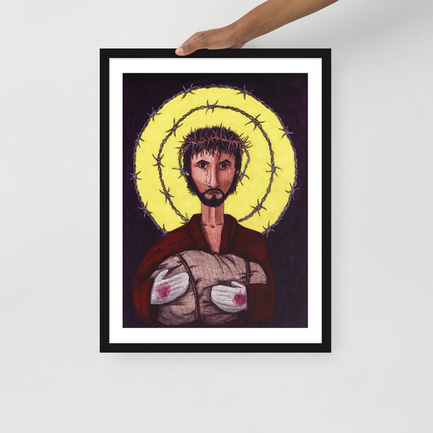 RefuJesus Image of Christ Print