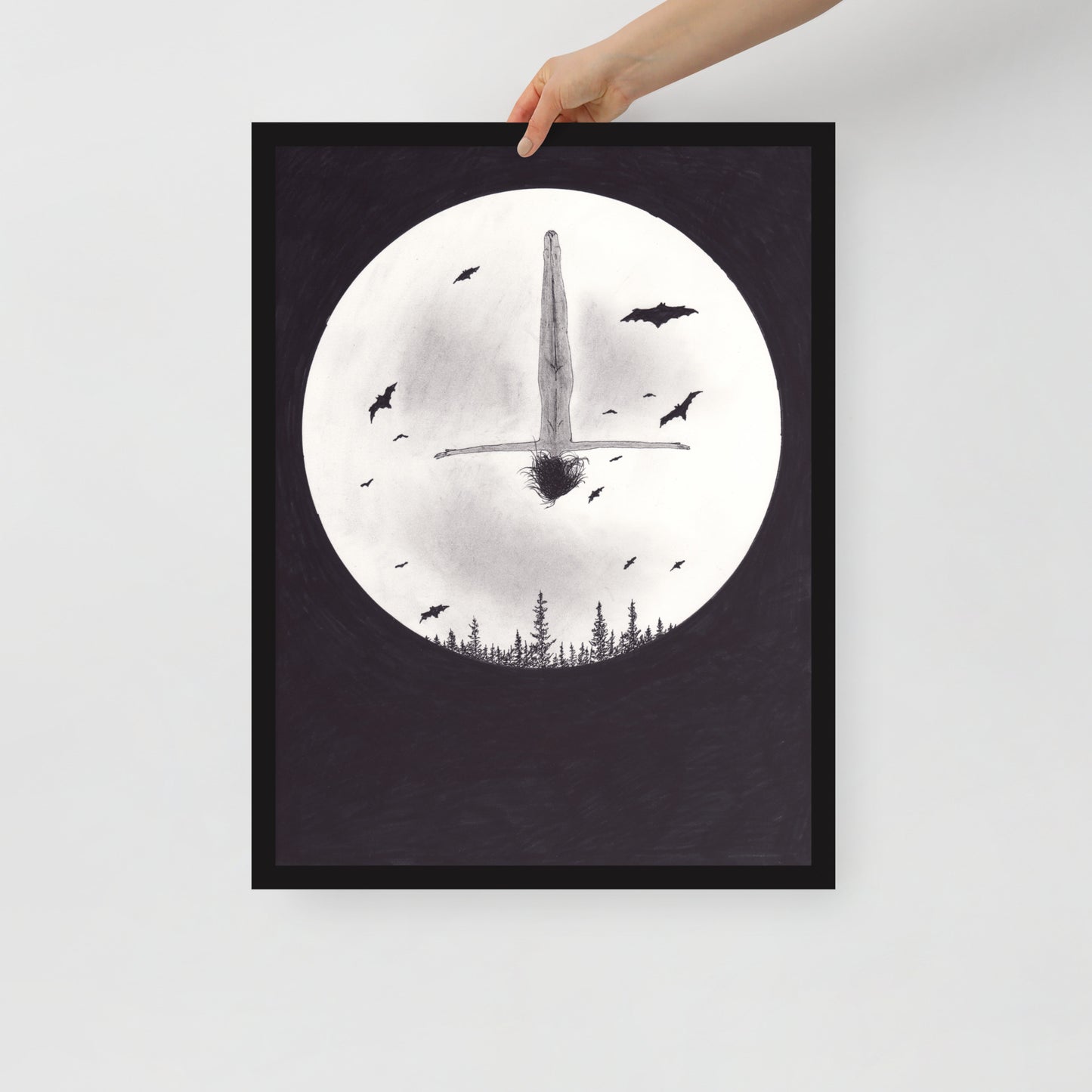 Sophia "Upsidedown" Print - by nakedpastor