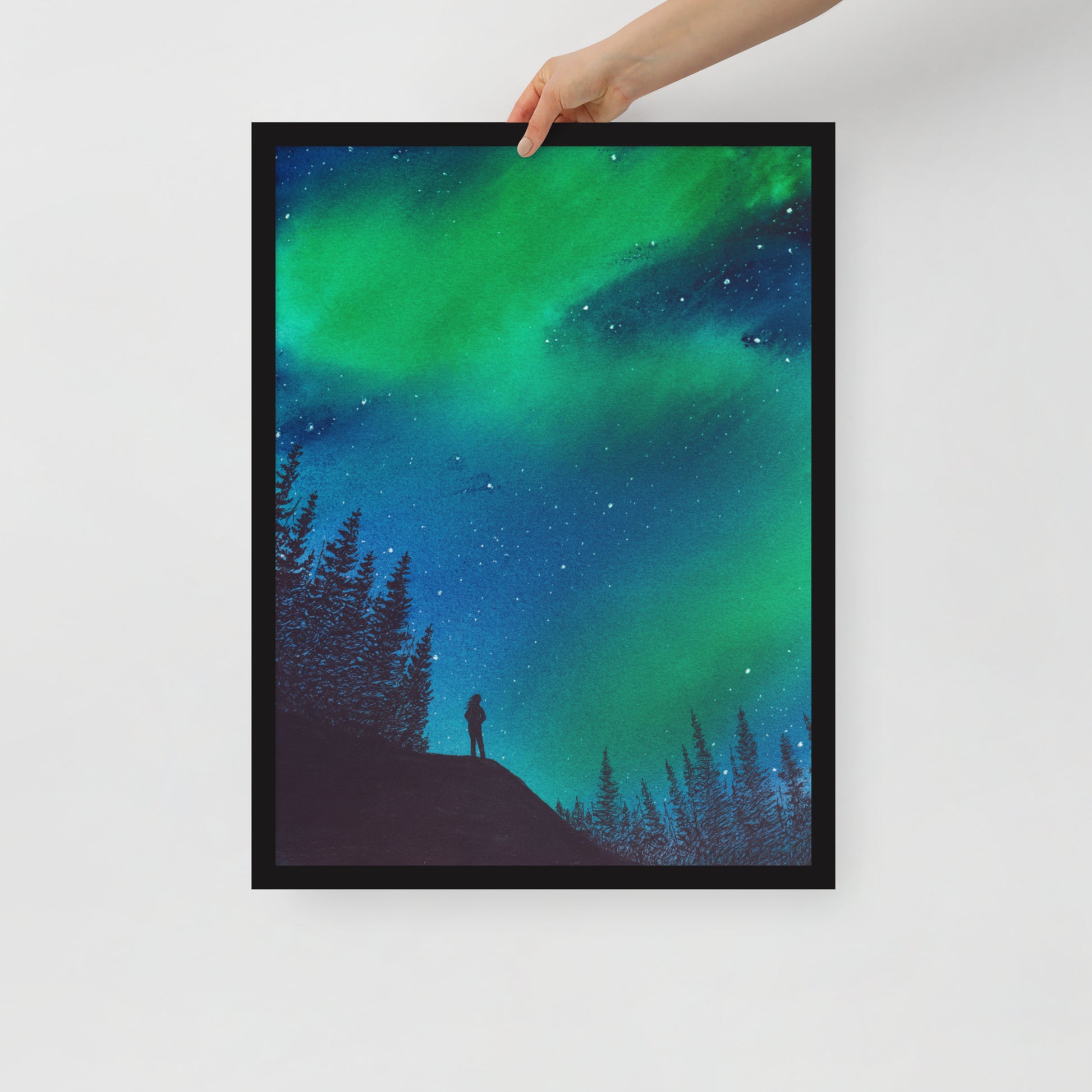 This is For Me Watercolor Print - by nakedpastor