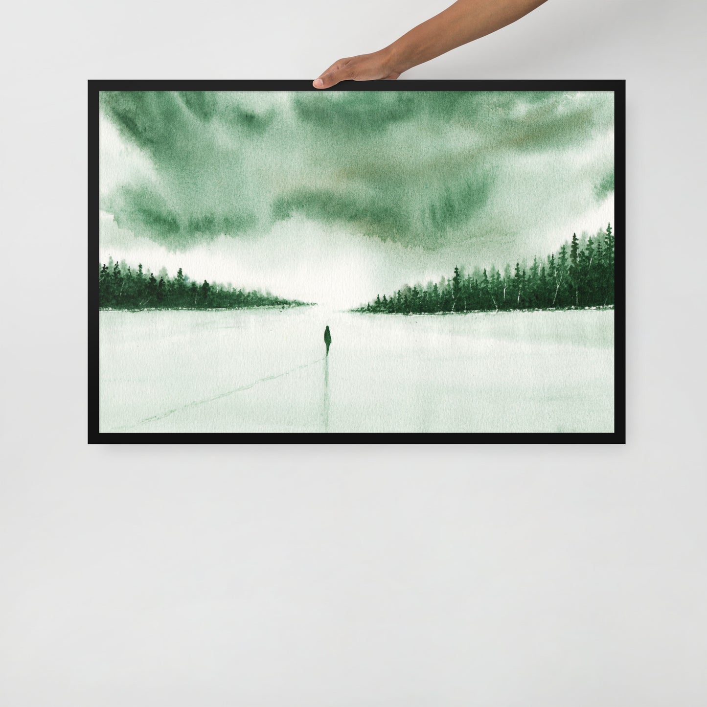 My Path Is Mine Watercolor Print