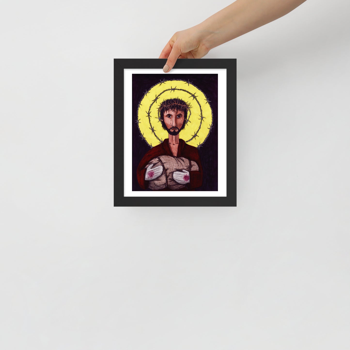 RefuJesus Image of Christ Print