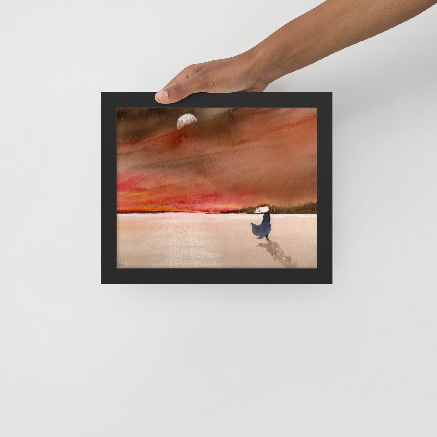Timber Series You Didn't Think I Would Watercolor Print - by nakedpastor