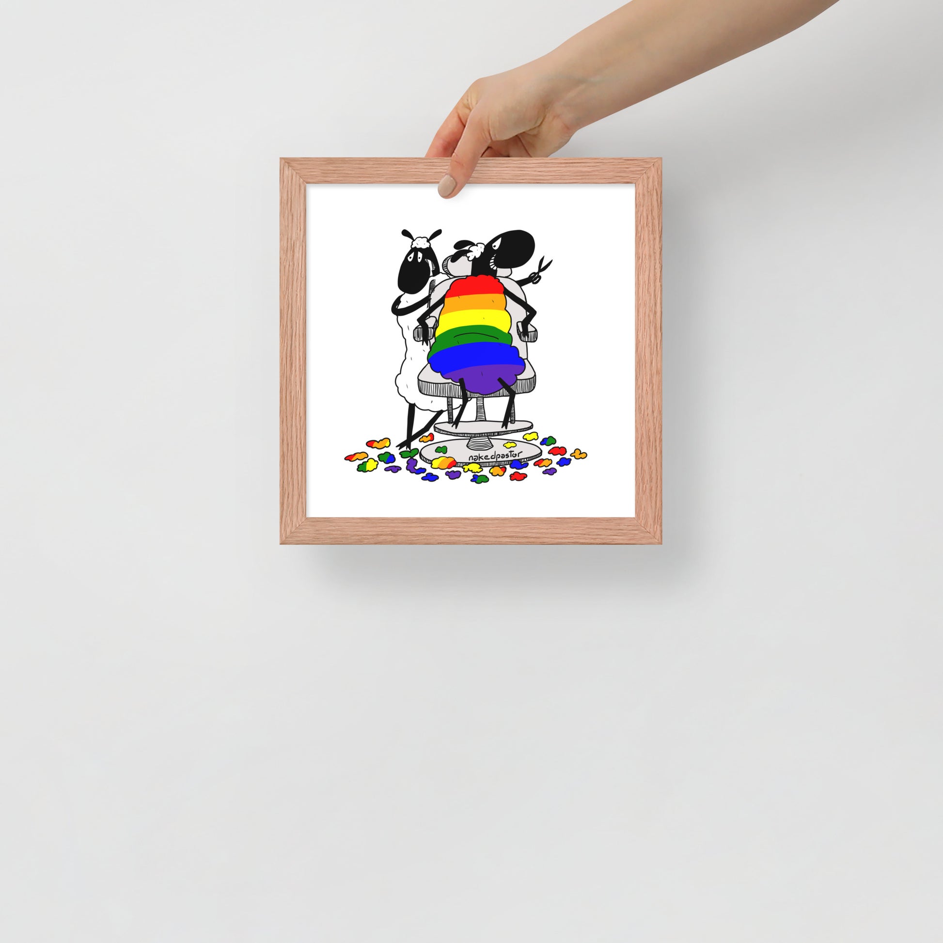 Haircut Cartoon Print - by nakedpastor