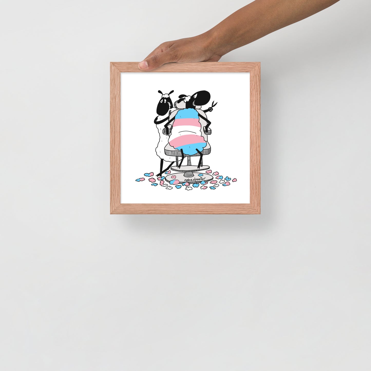 Haircut Cartoon Print - by nakedpastor