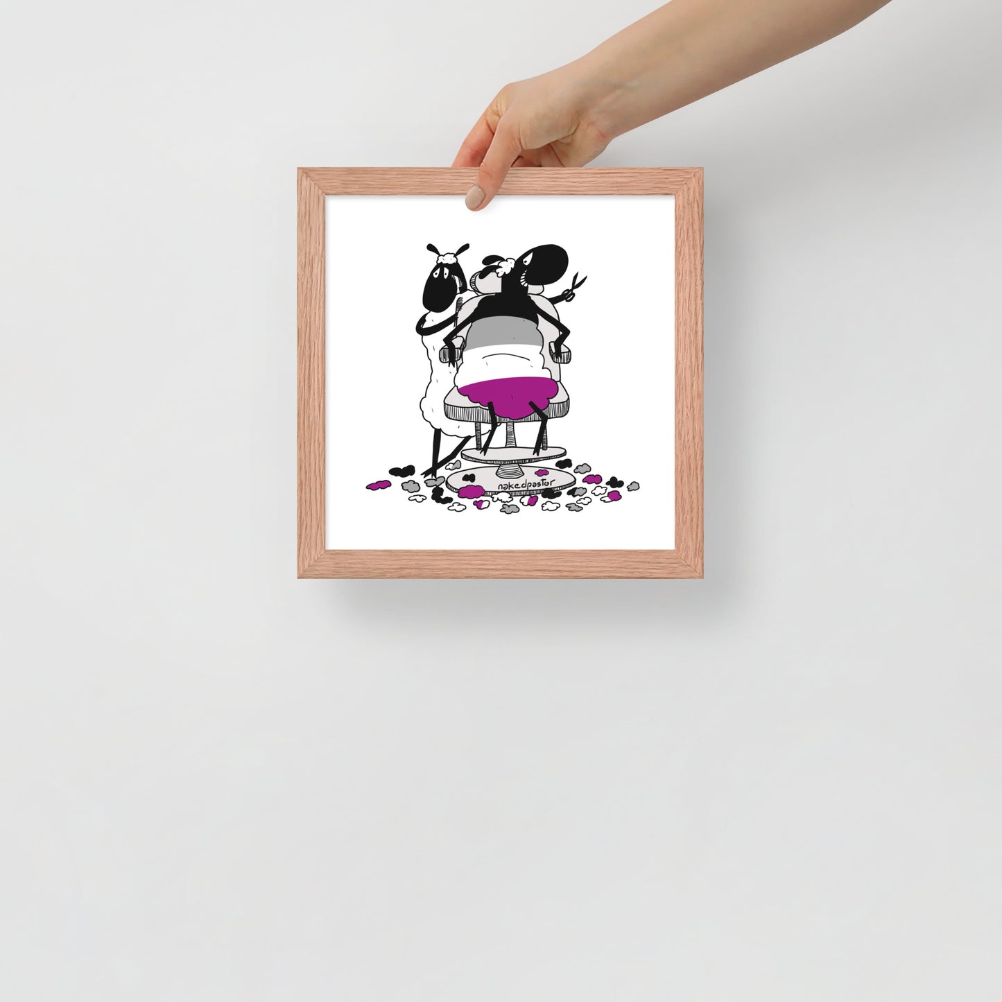 Haircut Cartoon Print - by nakedpastor