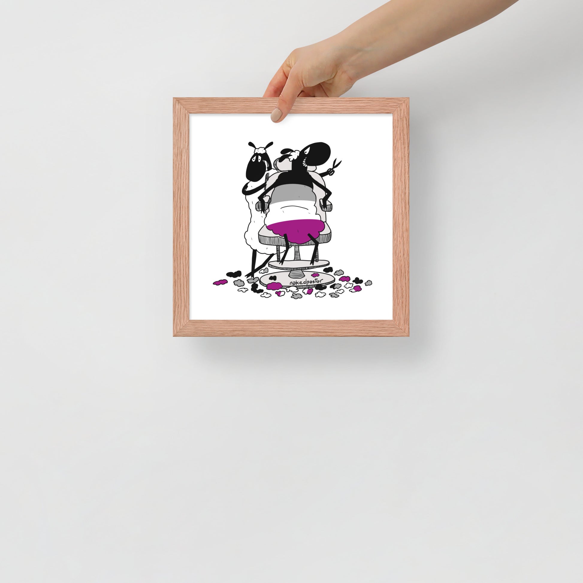 Haircut Cartoon Print - by nakedpastor