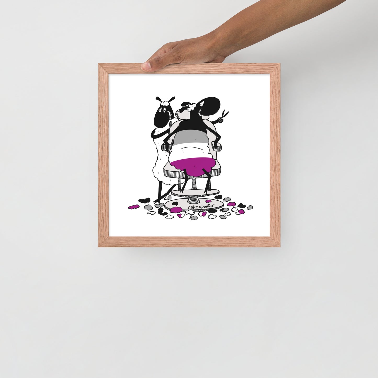 Haircut Cartoon Print - by nakedpastor