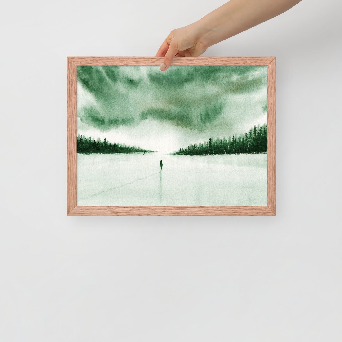 My Path Is Mine Watercolor Print