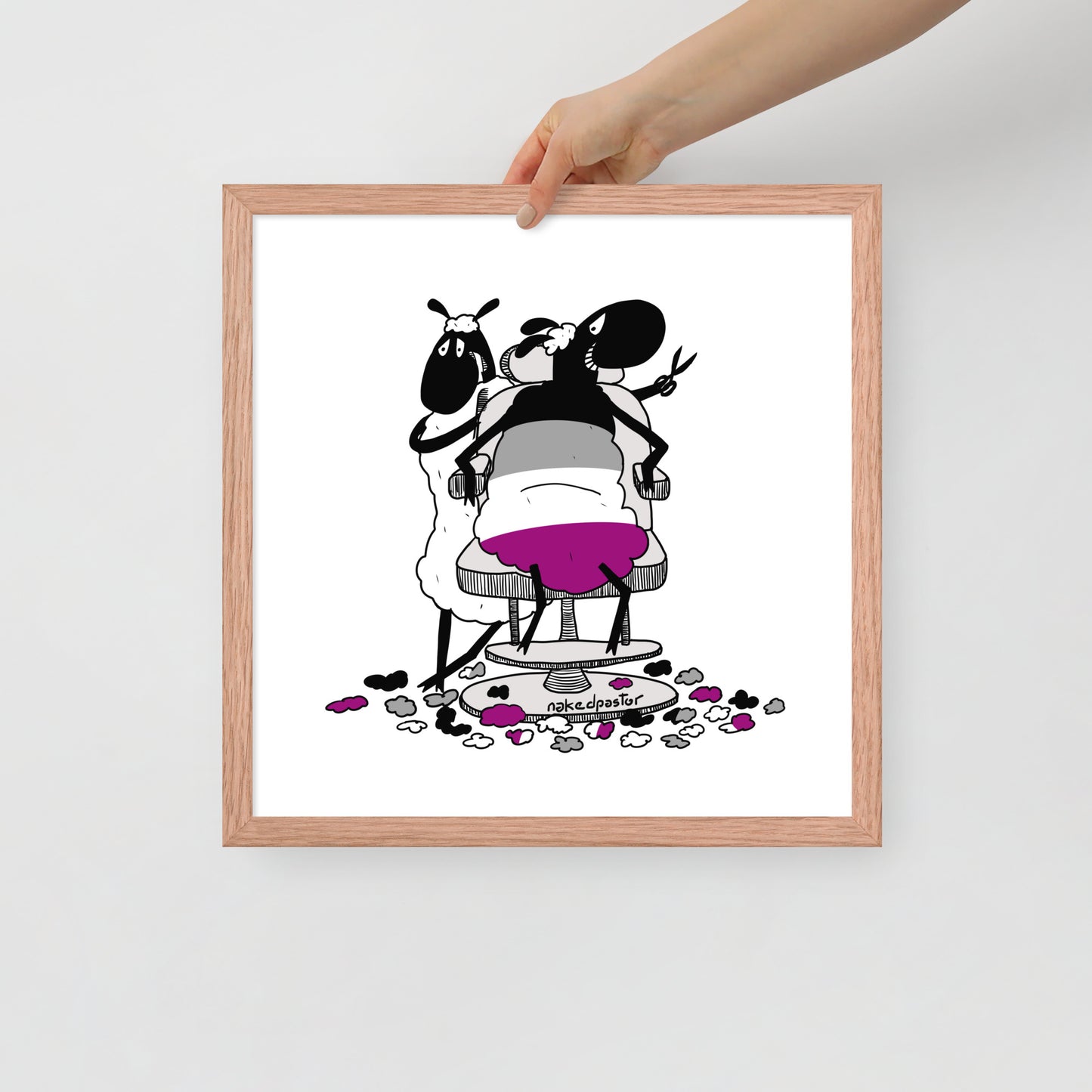 Haircut Cartoon Print - by nakedpastor