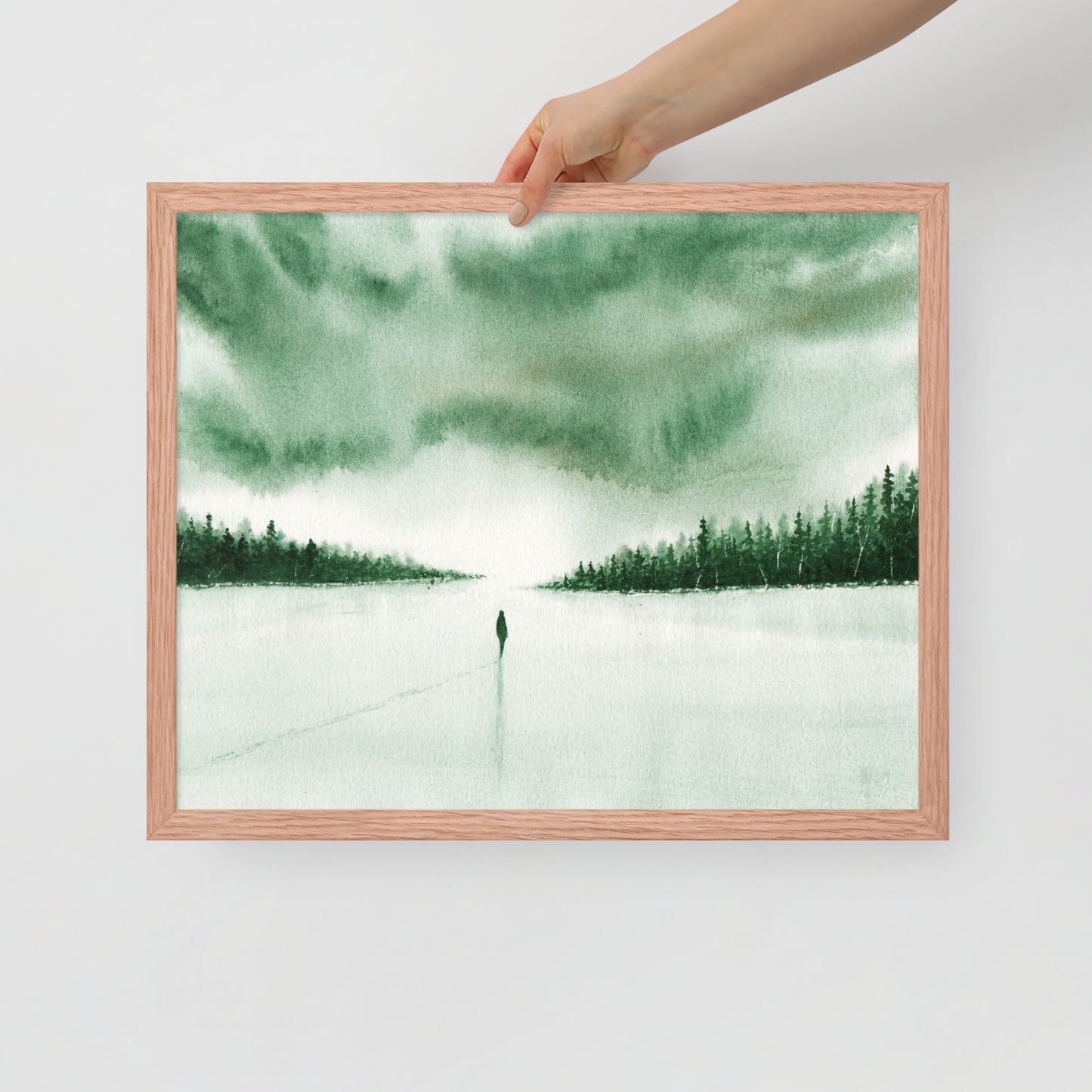 My Path Is Mine Watercolor Print