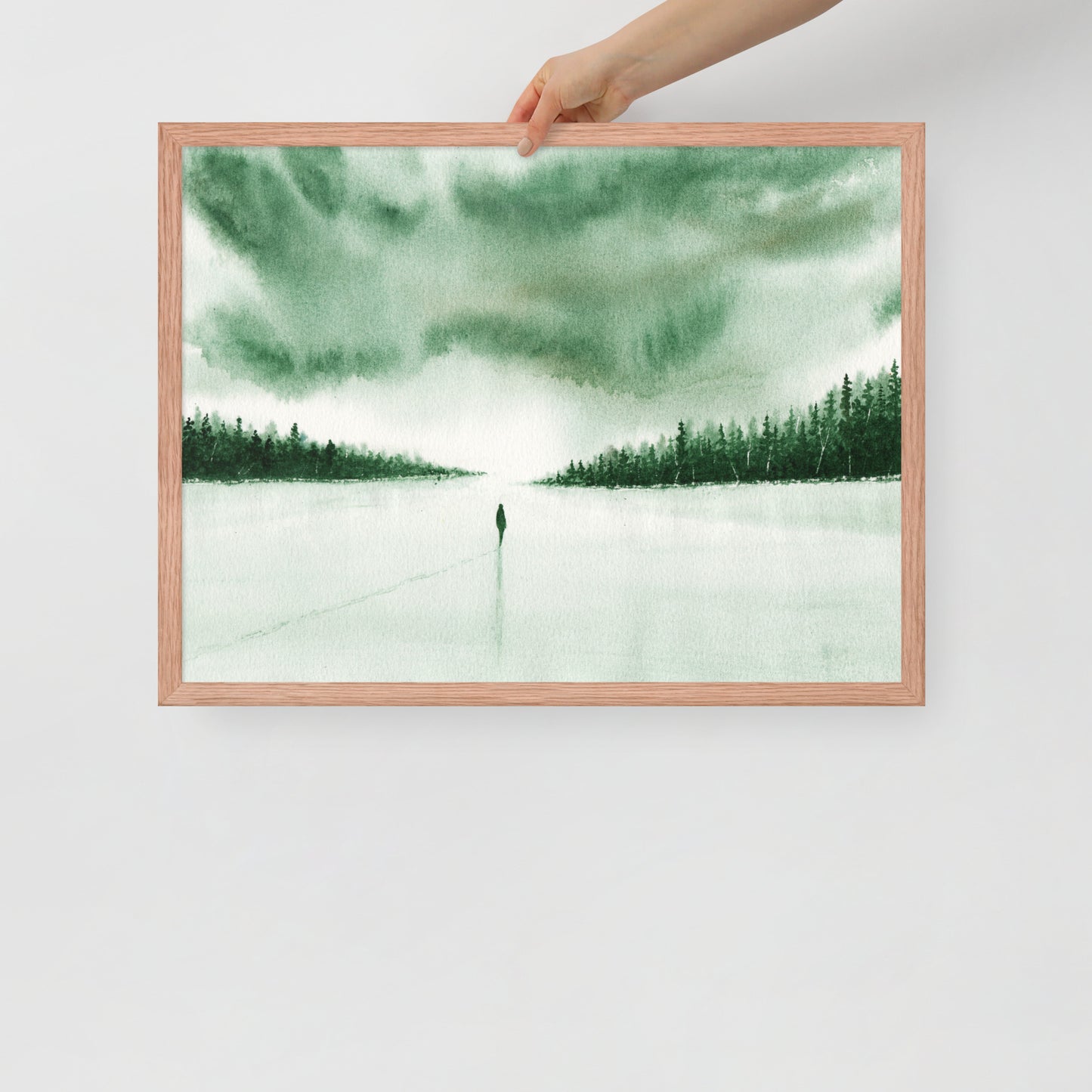 My Path Is Mine Watercolor Print