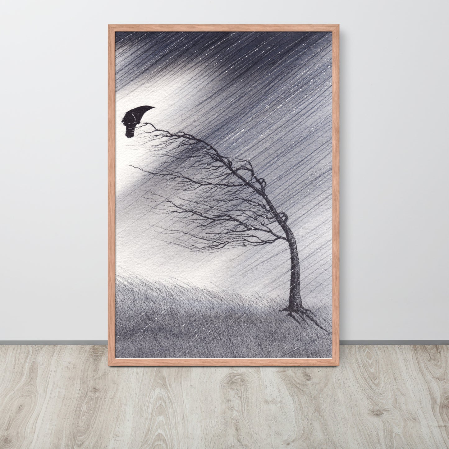 Prevailing Watercolor Print - by nakedpastor