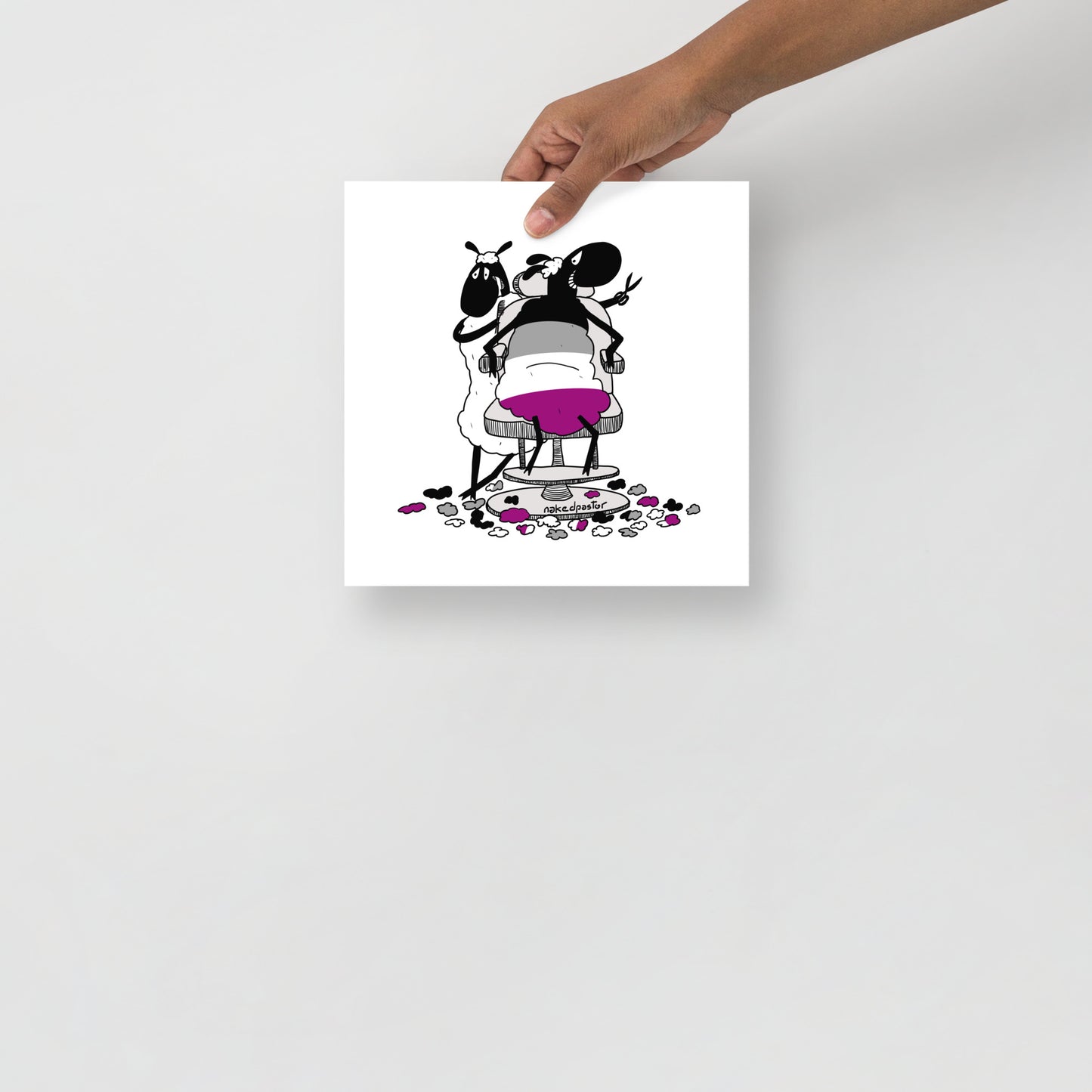 Haircut Cartoon Print - by nakedpastor
