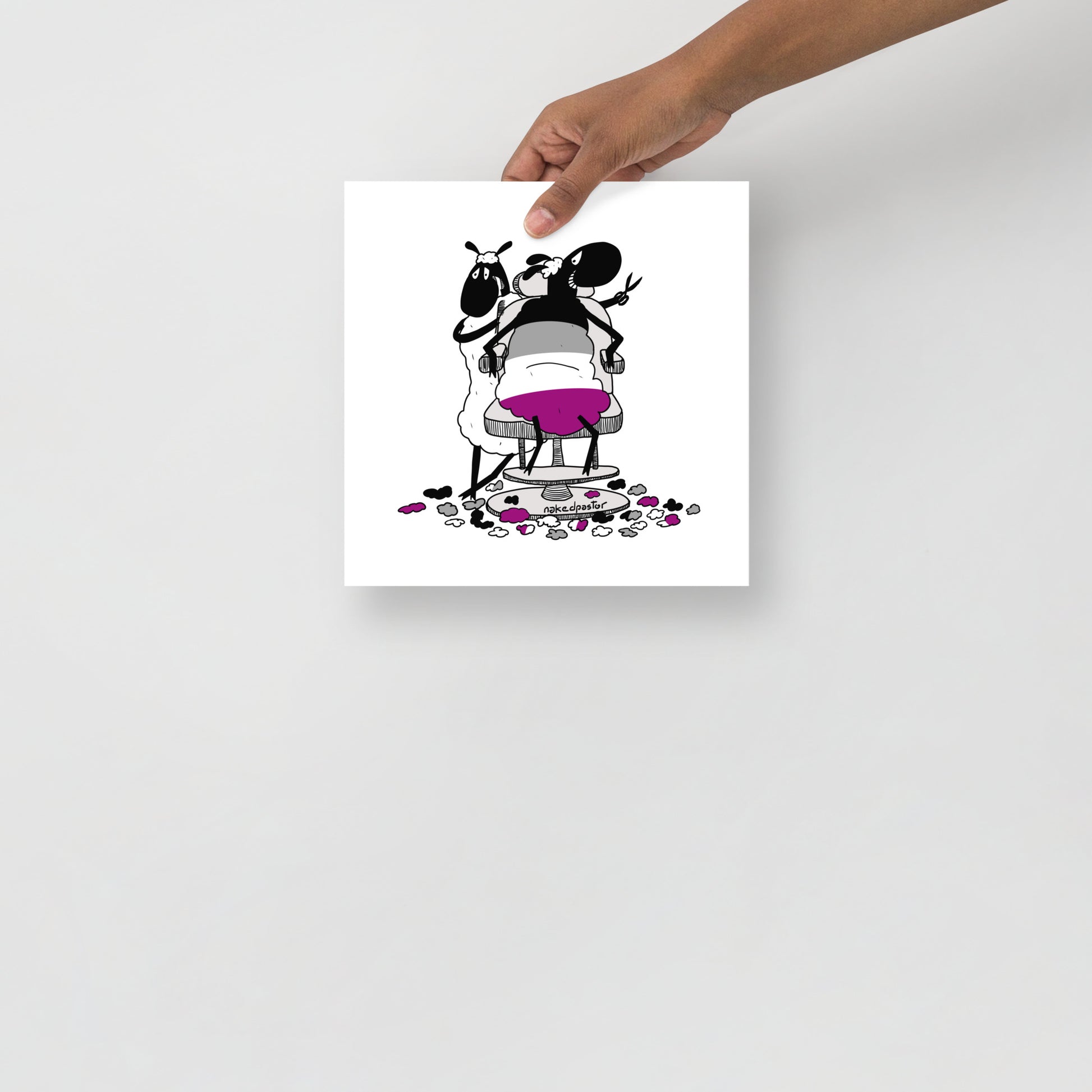 Haircut Cartoon Print - by nakedpastor