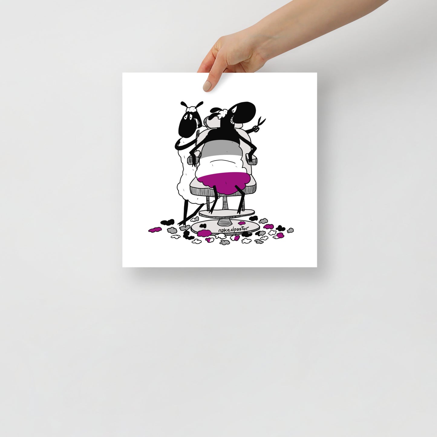 Haircut Cartoon Print - by nakedpastor