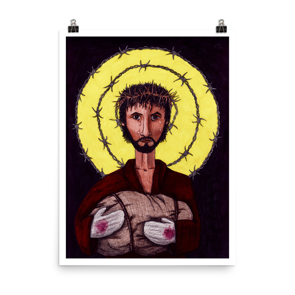 RefuJesus Image of Christ Print