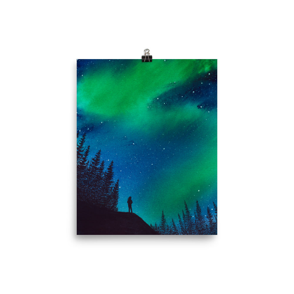 This is For Me Watercolor Print - by nakedpastor