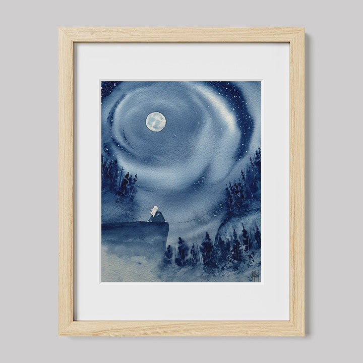 Timber Series "Everything Circles"-Paintings-nakedpastor