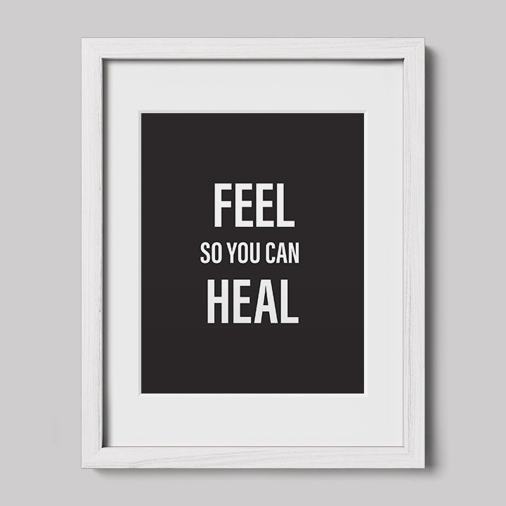 Feel So You Can Heal - Black