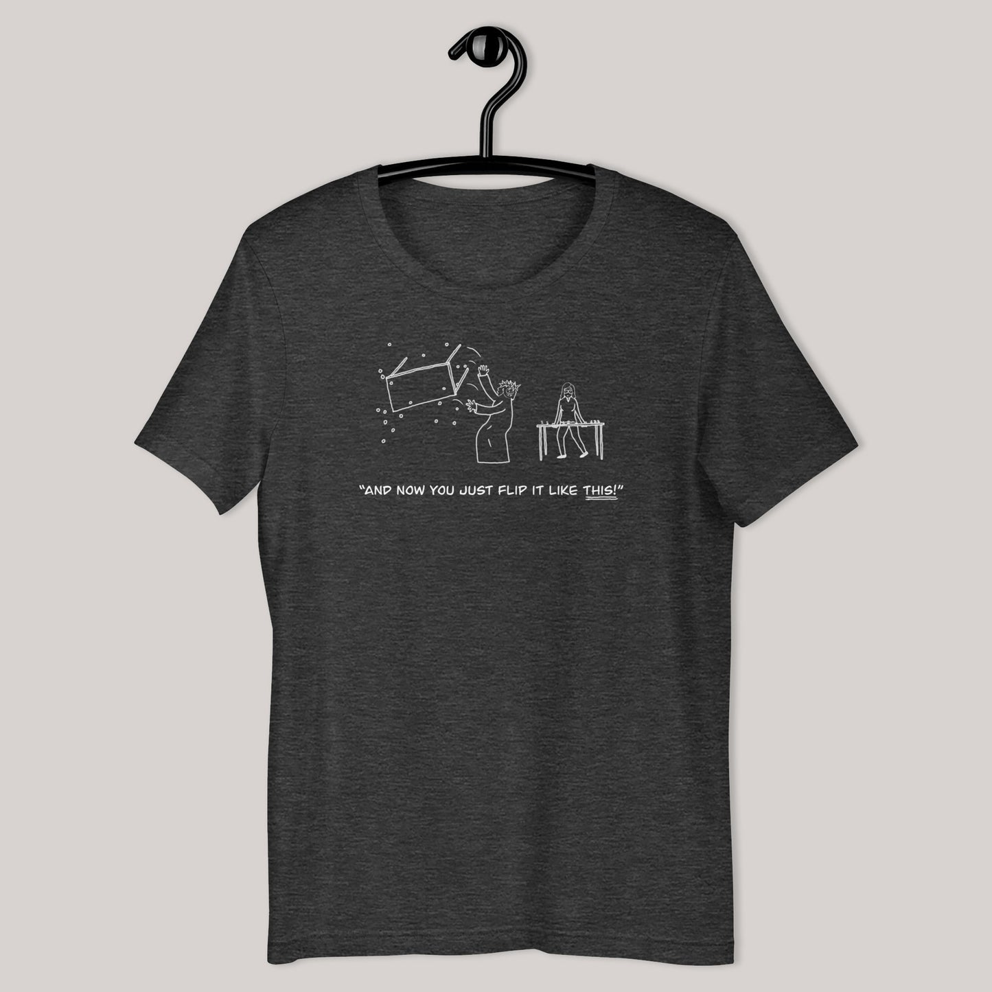 Jesus Flip It Like This T-Shirt - by nakedpastor