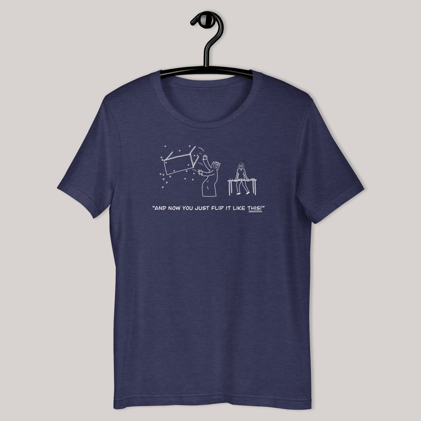 Jesus Flip It Like This T-Shirt - by nakedpastor