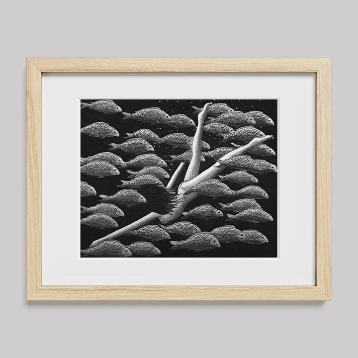 Sophia Flow Print-Drawings-nakedpastor